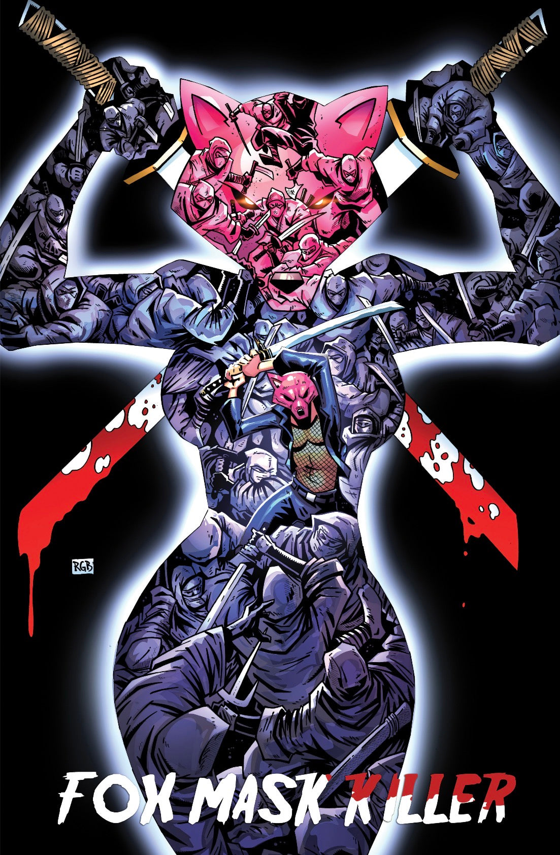 FOX MASK KILLER #1 by RYAN G BROWNE - Friday the 13th homage- limited to 500
