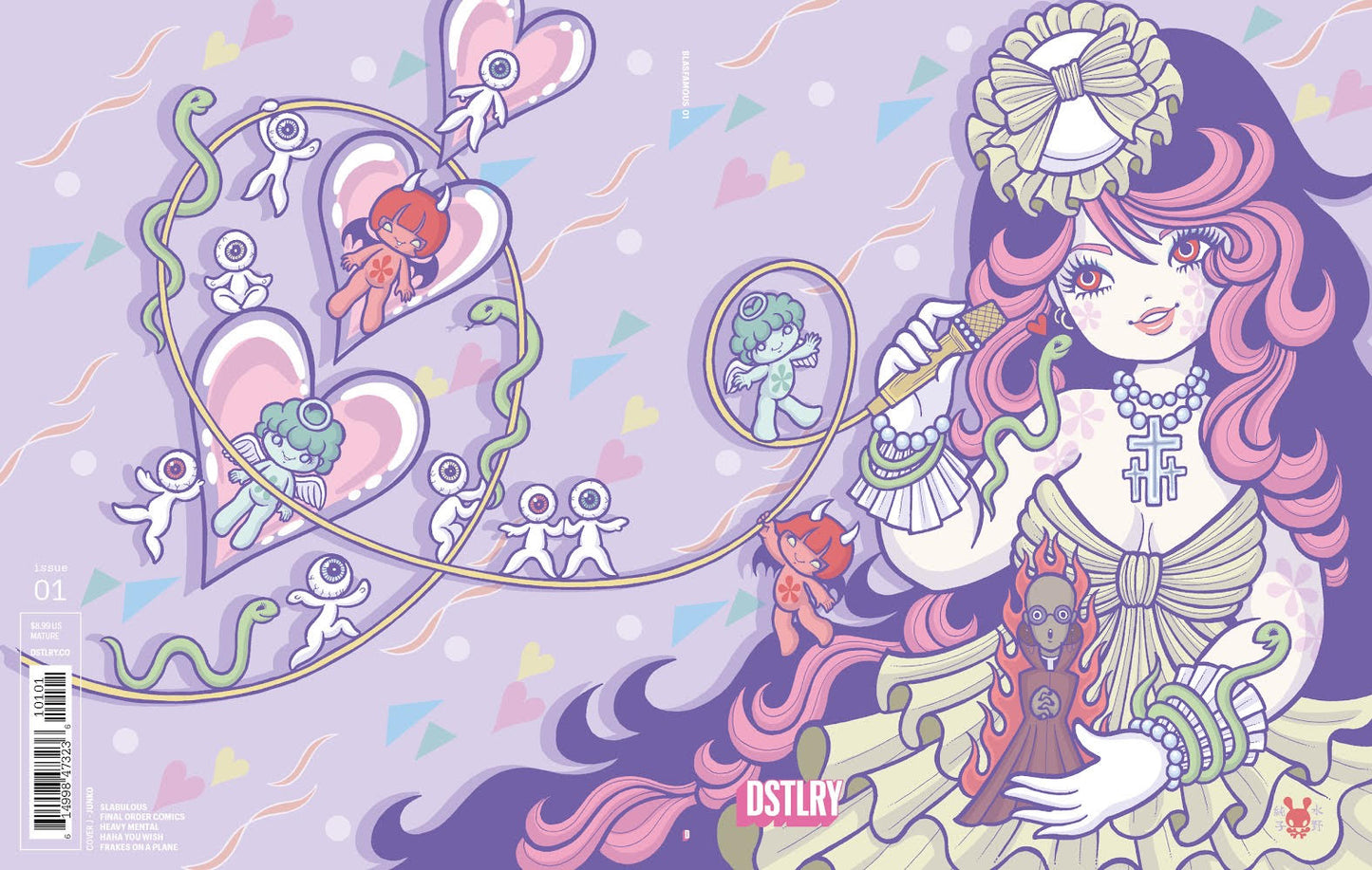 BLASFAMOUS #1 LE 500 cover JUNKO MIZUNO