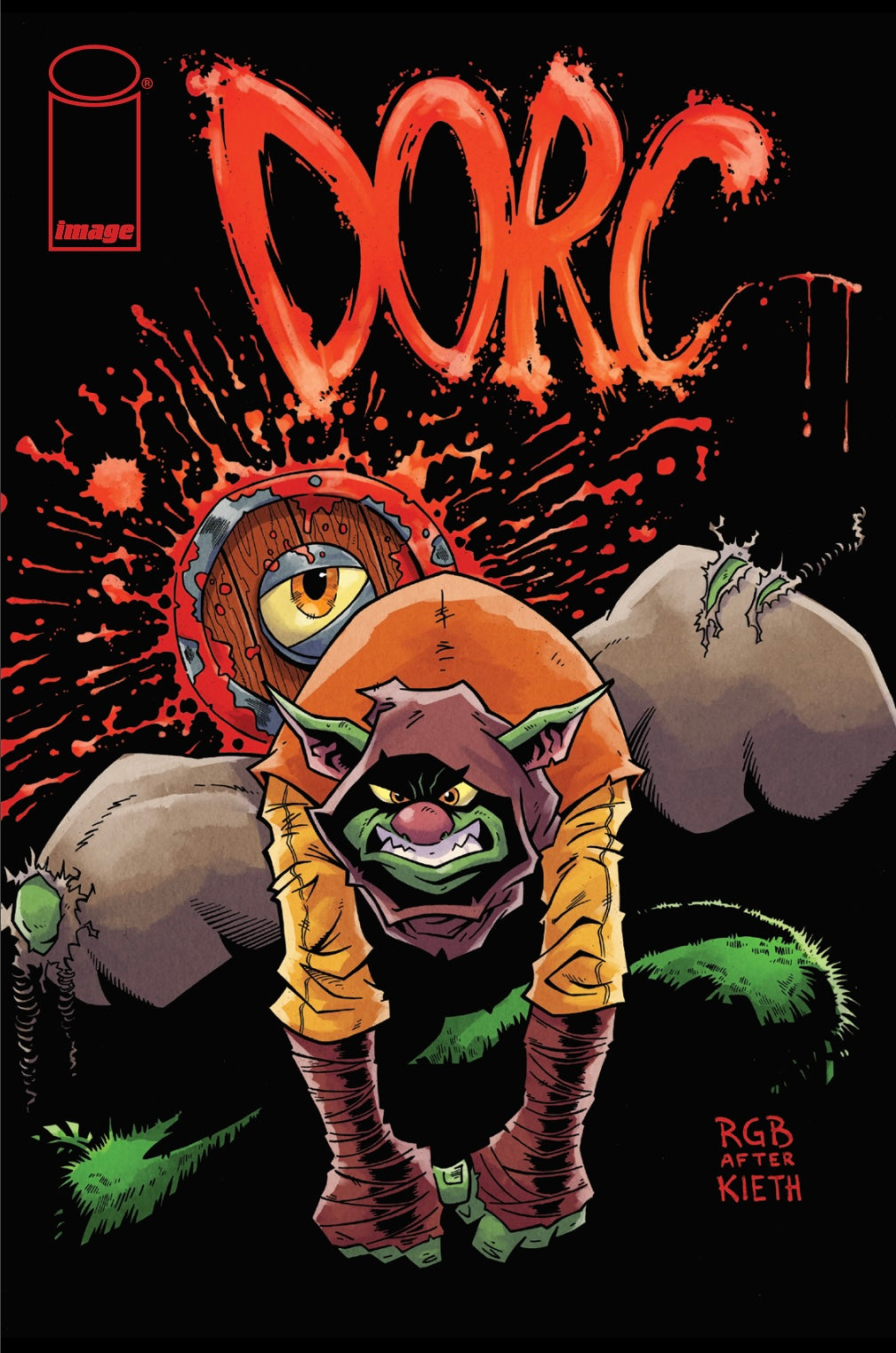 D'ORC #6 exclusive RYAN G BROWNE ltd 500