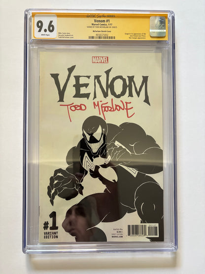VENOM #1 MCFARLANE SKETCH VARIANT