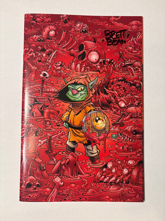 D'ORC #1 1st print SIGNED *BLACK* BRETT BEAN