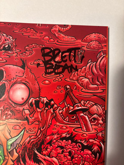 D'ORC #1 1st print SIGNED *BLACK* BRETT BEAN