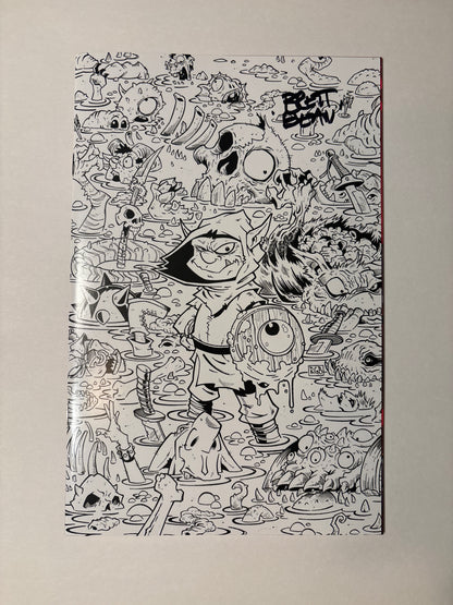 D'ORC #1 3rd print Inks *SIGNED* BLACK by BRETT BEAN