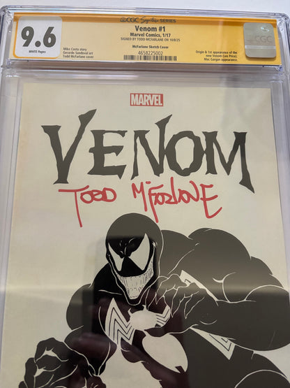VENOM #1 MCFARLANE SKETCH VARIANT