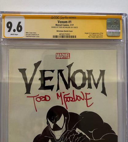VENOM #1 MCFARLANE SKETCH VARIANT