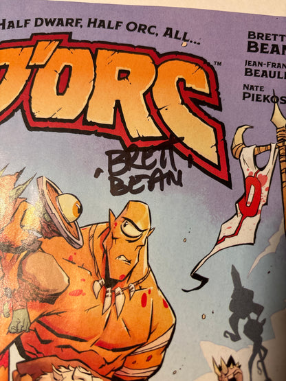 D'ORC #2 1st print SIGNED BRETT BEAN