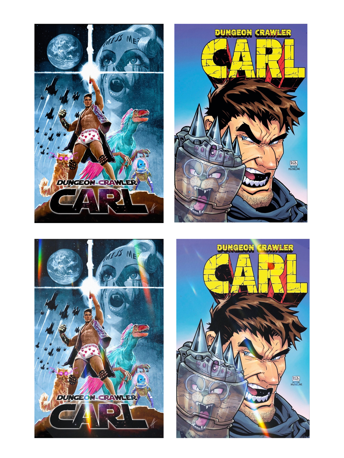 DUNGEON CRAWLER CARL #0 SPECIAL EDITION EXCLUSIVE NEW VARIANT COVERS