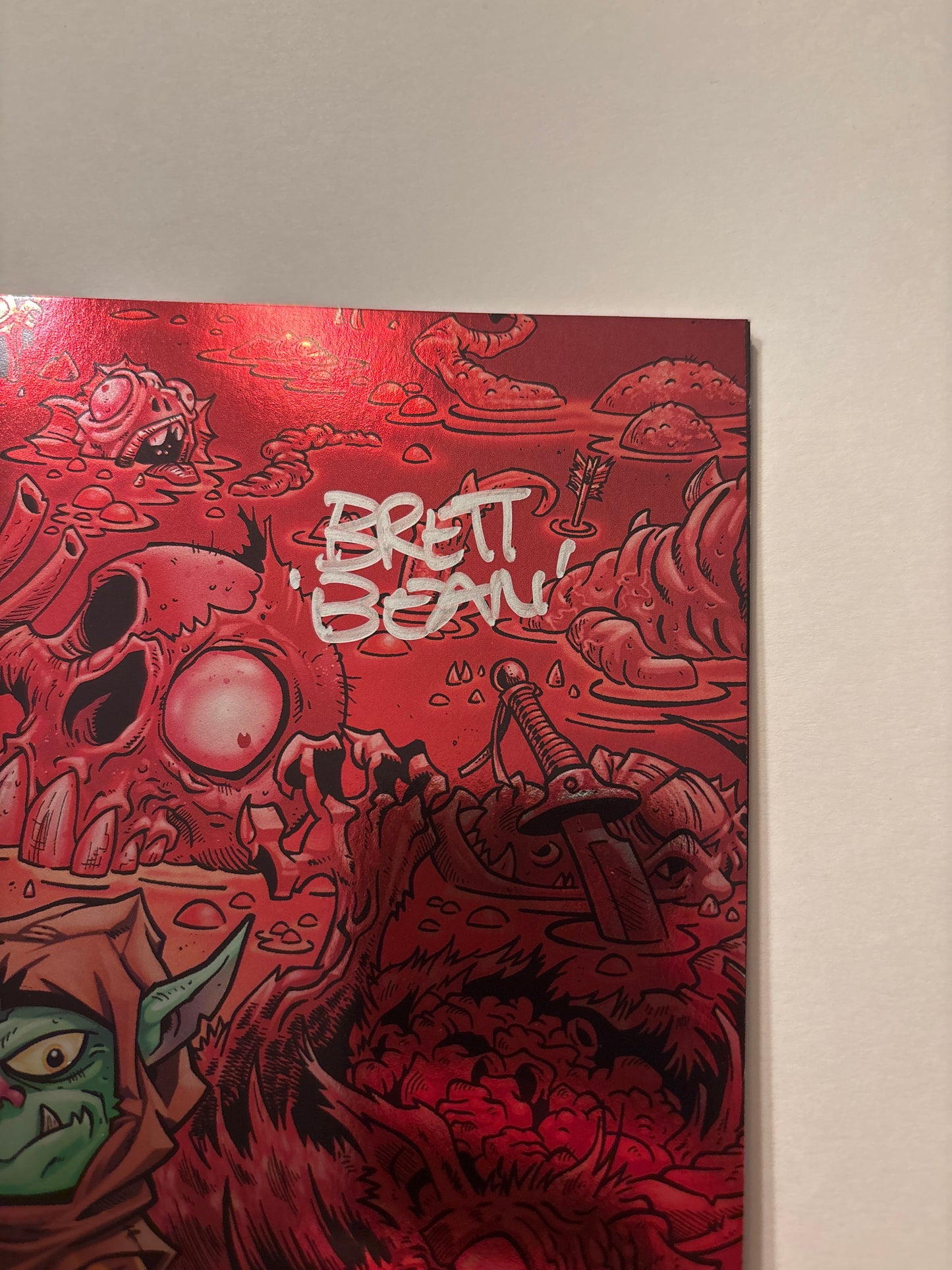 D'ORC #1 FOIL 2nd print *SIGNED* BRETT BEAN