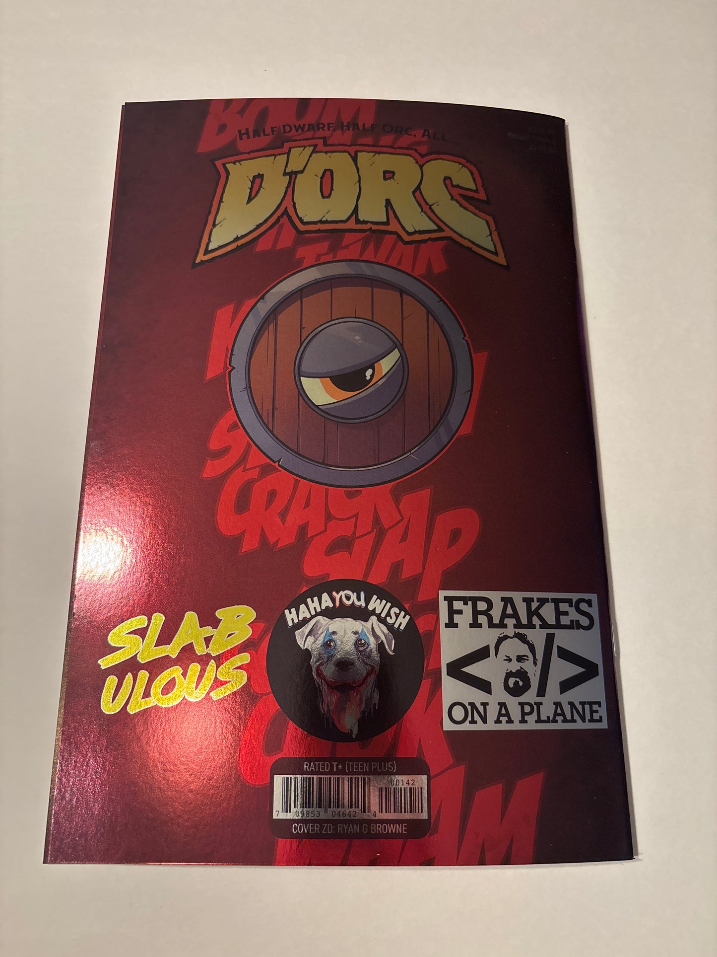 D'ORC #1 FOIL 2nd print *SIGNED* BRETT BEAN