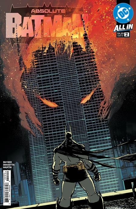 ABSOLUTE BATMAN #2 2nd print cover A DRAGOTTA