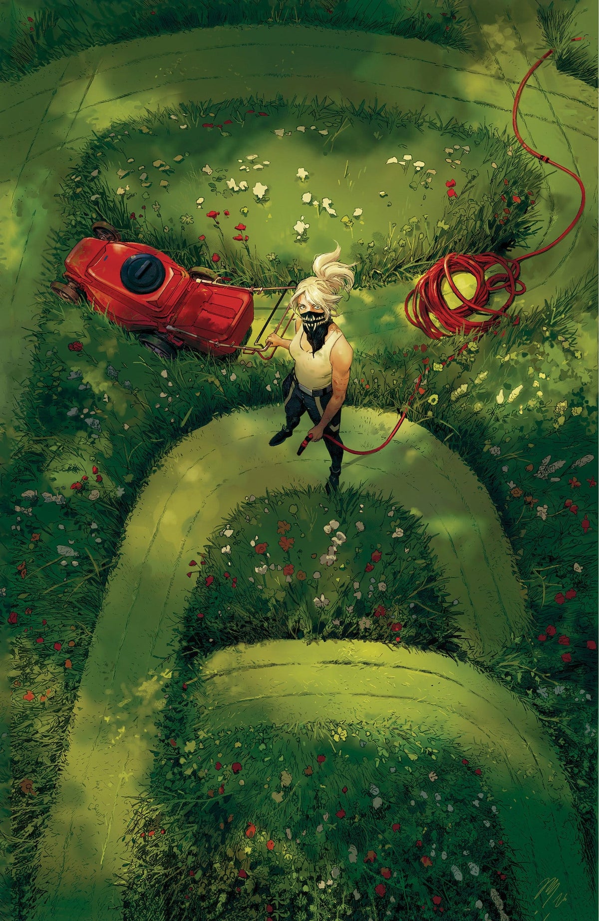 SWAMP THING IS KILLING THE CHILDREN #1 FOIL VIRGIN exclusive by REBECA PUEBLA