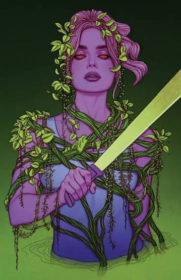 SWAMP THING IS KILLING THE CHILDREN #1 FOIL VIRGIN exclusive by REBECA PUEBLA