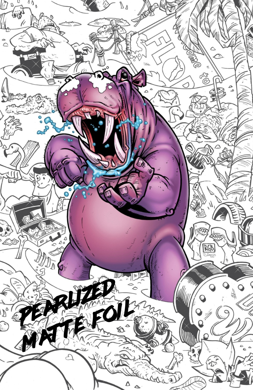 FLORIDA HIPPOPOTAMUS C*****E MASSACRE #1 'WHITE OUT'