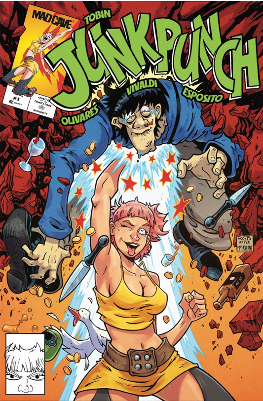 JUNK PUNCH #1 exclusive RYAN G BROWNE