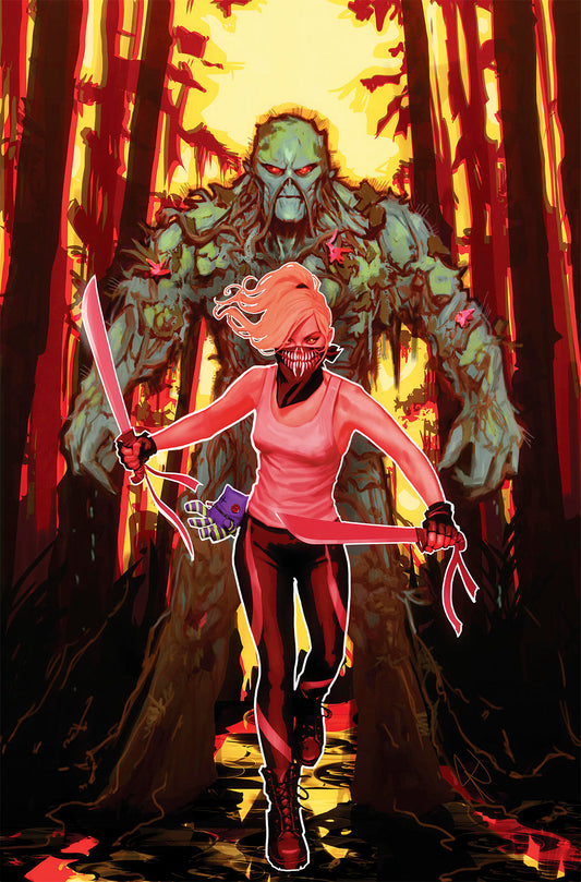 SWAMP THING IS KILLING THE CHILDREN #1 FOIL VIRGIN exclusive by REBECA PUEBLA