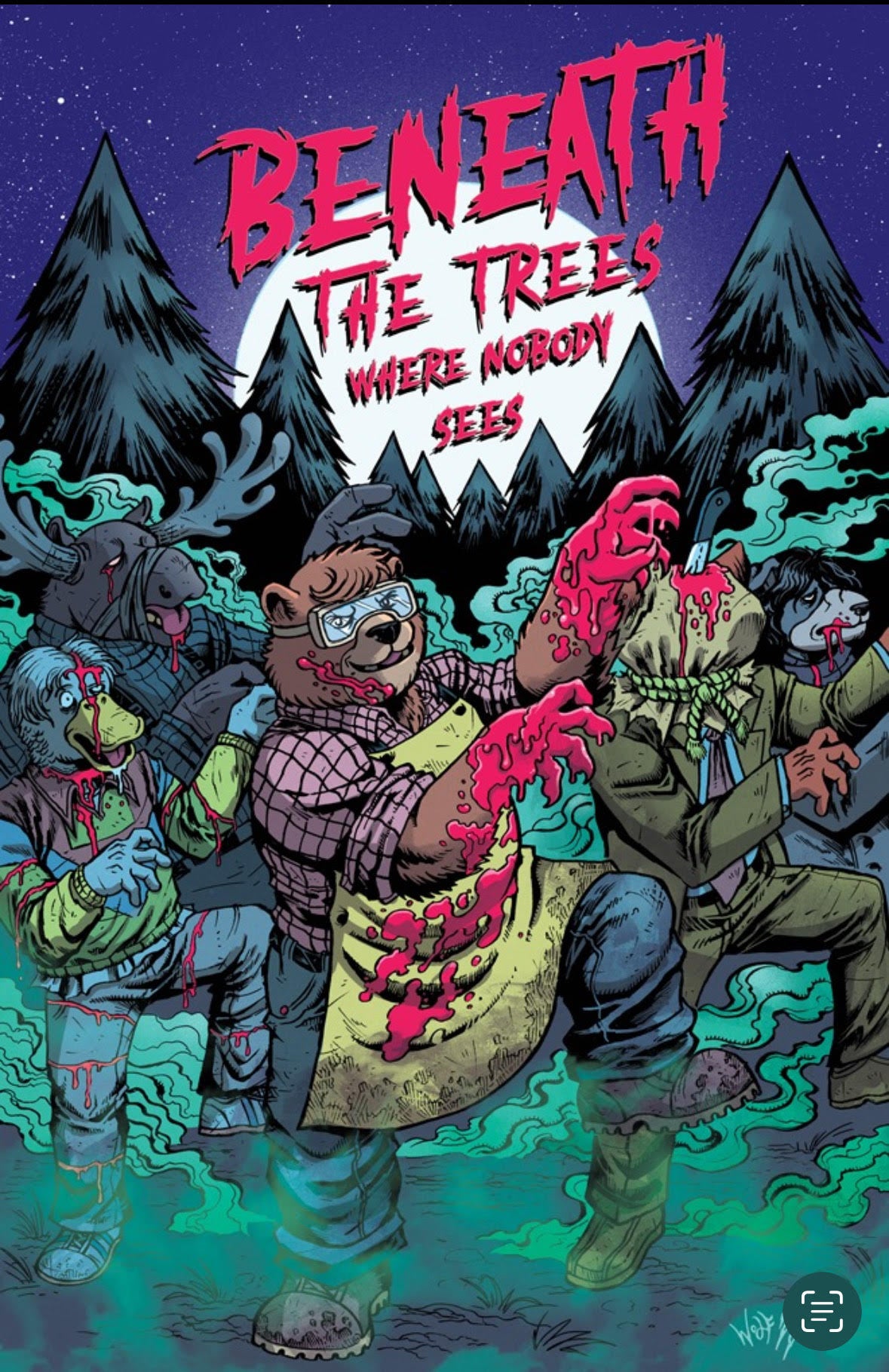 BENEATH THE TREES #1 NYCC by MARIA WOLF